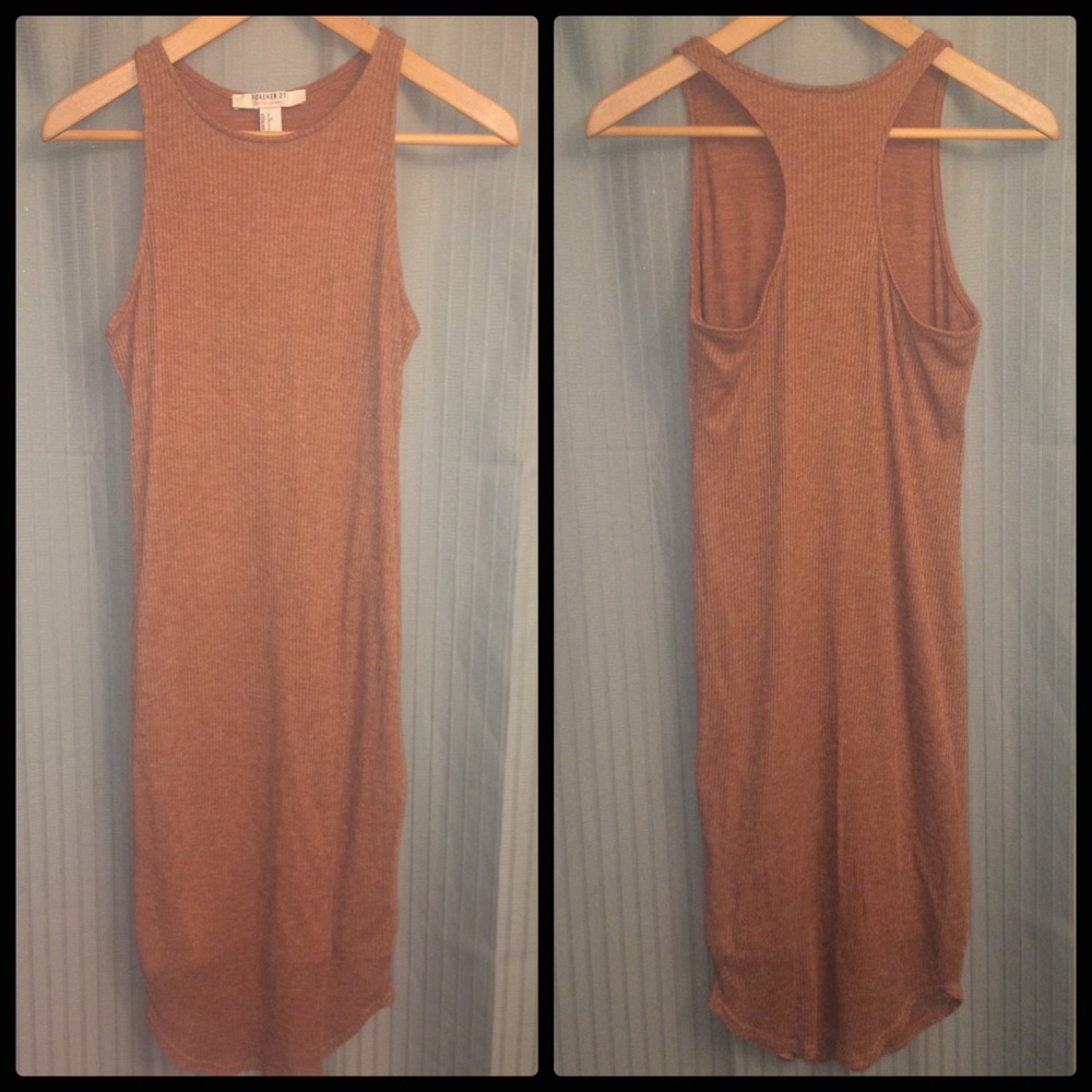 Brown Tank Dress